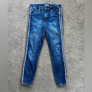 Good American Good Legs Jeans with stripe | Size 10